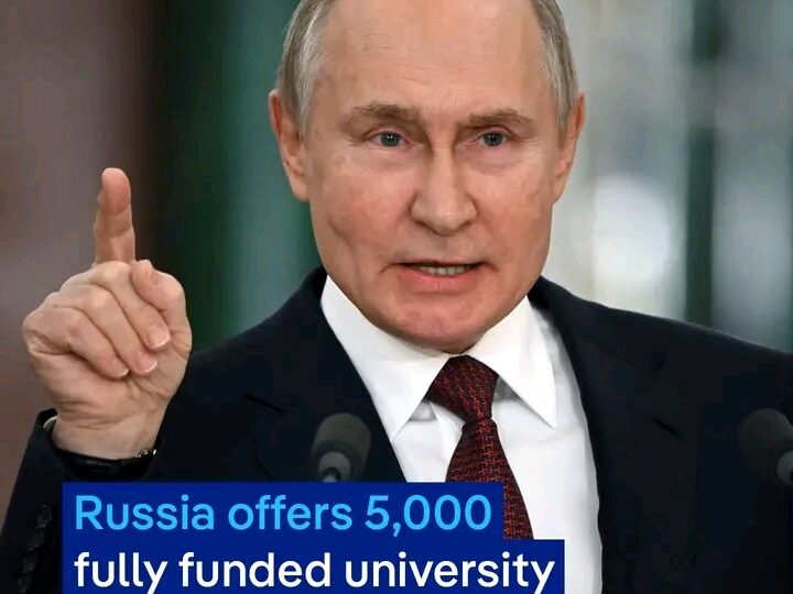 Russia Offers 5,000 Fully Funded University Spots To Africa