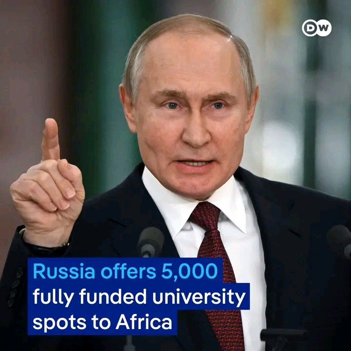 Russia Offers 5,000 Fully Funded University Spots To Africa