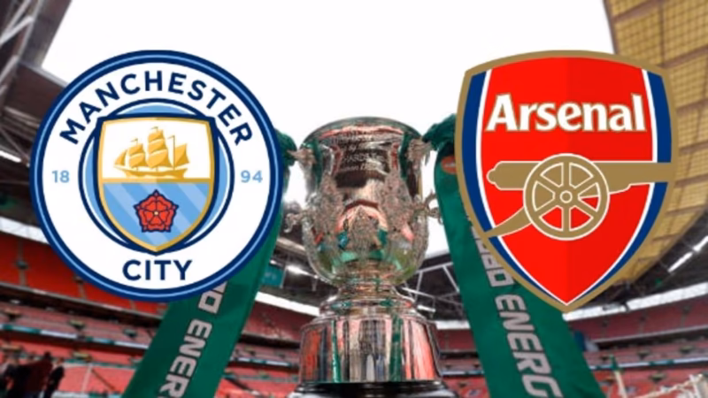 Mancity Beats Arsenal in the EFL Cup Finals 0-2