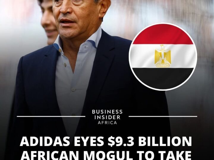 Adidas considering Egyptian billionaire Nassef Sawiris as its chairman.