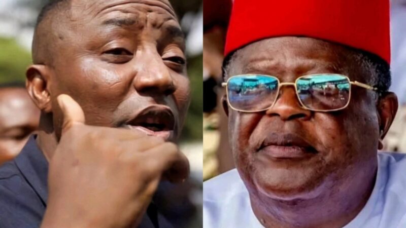 Activist Sowore hits at Dave Umahi.