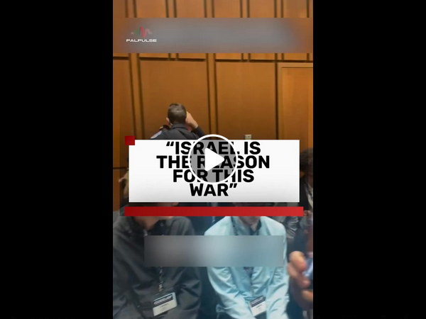 A United States Marine (Veteran) was caught on video Critisizing Israel-Iran war.